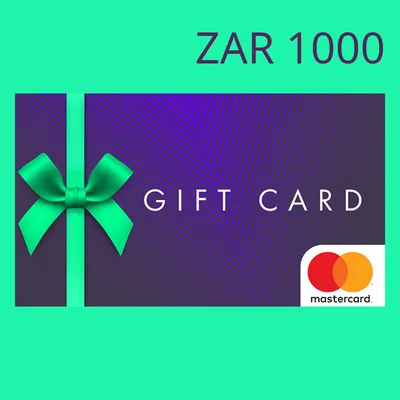 Mastercard Gift Card ZAR 1000 ZA — лицензионный ключ