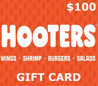 Hooters $100 Gift Card US — лицензионный ключ