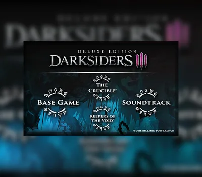 Darksiders III Deluxe Edition EU PC Steam CD Key — лицензионный ключ