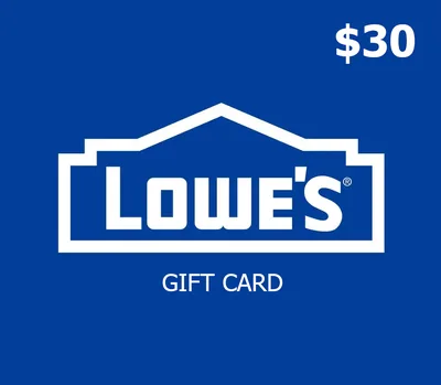 Lowe's $30 Gift Card US — лицензионный ключ
