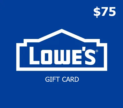 Lowe's $75 Gift Card US — лицензионный ключ