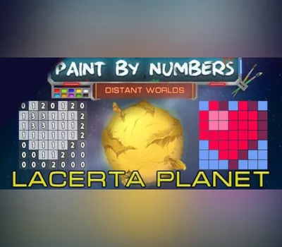 Paint By Numbers - Lacerta Planet DLC PC Steam CD Key — лицензионный ключ
