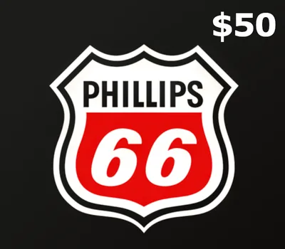 Phillips 66 $50 Gift Card US — лицензионный ключ