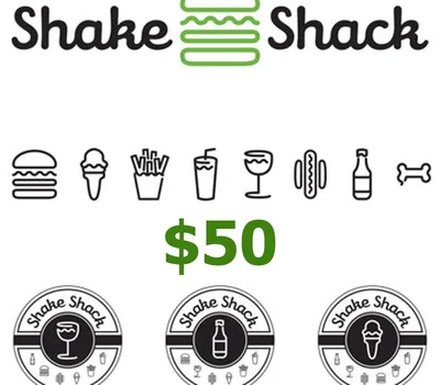 Shake Shack USD 50 Gift Card US — лицензионный ключ