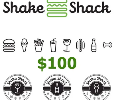 Shake Shack USD 100 Gift Card US — лицензионный ключ