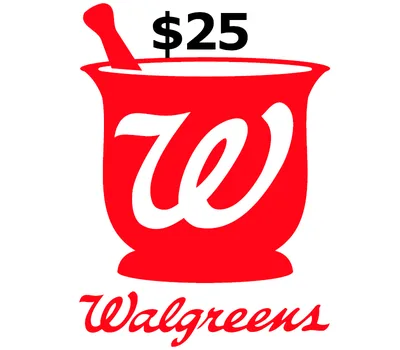 Walgreens USD 25 Gift Card US — лицензионный ключ