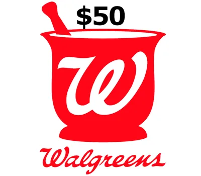 Walgreens USD 50 Gift Card US — лицензионный ключ