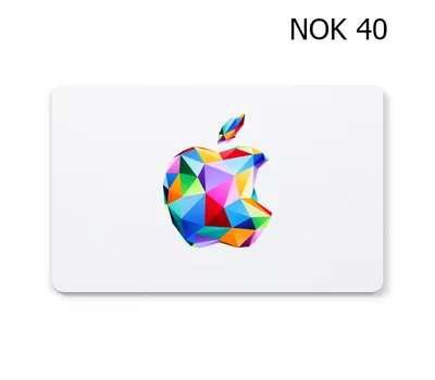 Apple 40 NOK Gift Card NO — лицензионный ключ