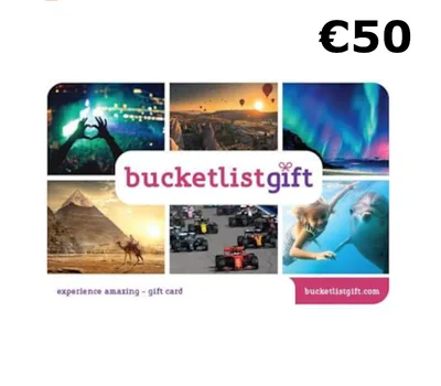 BucketlistGift EUR 50 Gift Card DE — лицензионный ключ