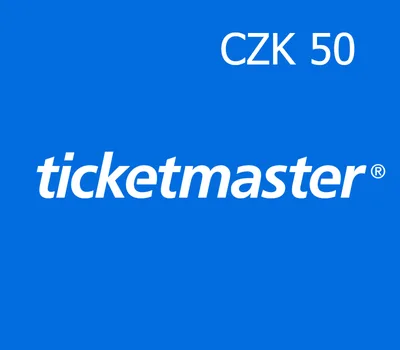 Ticketmaster 50 CZK Gift Card CZ — лицензионный ключ