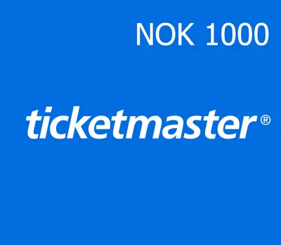 Ticketmaster 1000 NOK Gift Card NO — лицензионный ключ
