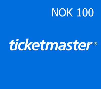 Ticketmaster 100 NOK Gift Card NO — лицензионный ключ