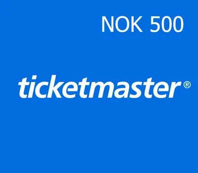 Ticketmaster 500 NOK Gift Card NO — лицензионный ключ
