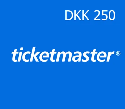 Ticketmaster 250 DKK Gift Card DK — лицензионный ключ