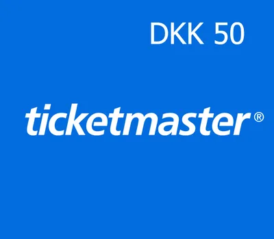 Ticketmaster 50 DKK Gift Card DK — лицензионный ключ