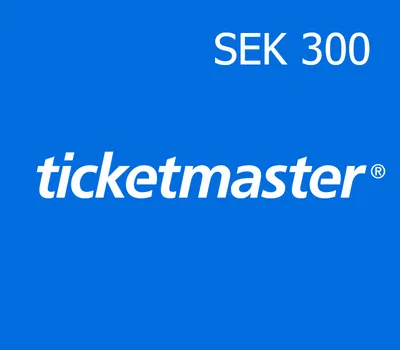 Ticketmaster 300 SEK Gift Card SE — лицензионный ключ