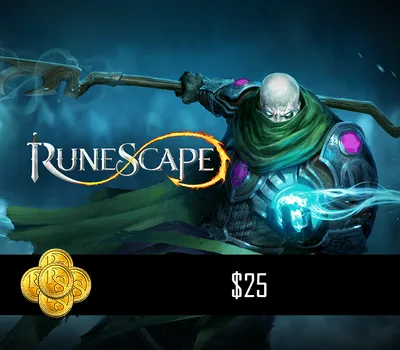 Runescape $25 Prepaid Game Card US — лицензионный ключ