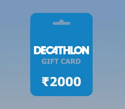Decathlon INR 2000 Gift Card IN — лицензионный ключ