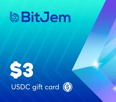 BitJem Crypto Gift Card (USDC) $3 — лицензионный ключ
