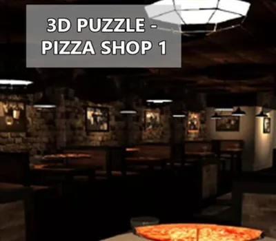 3D PUZZLE - Pizza Shop 1 PC Steam CD Key — лицензионный ключ