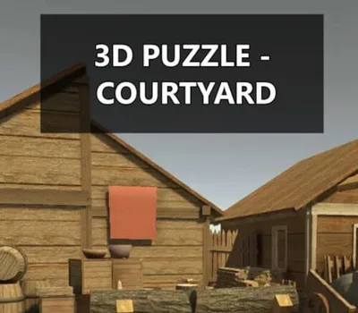 3D PUZZLE - Courtyard PC Steam CD Key — лицензионный ключ