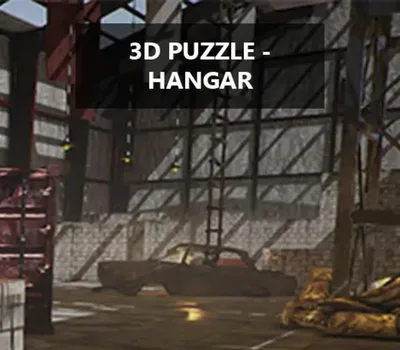 3D PUZZLE - Hangar PC Steam CD Key — лицензионный ключ
