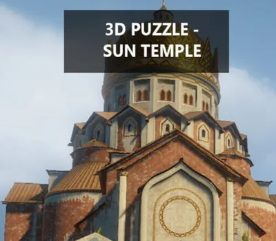 3D PUZZLE - Sun Temple PC Steam CD Key — лицензионный ключ