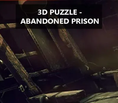 3D PUZZLE - Abandoned Prison PC Steam CD Key — лицензионный ключ