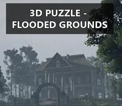 3D PUZZLE - Flooded Grounds PC Steam CD Key — лицензионный ключ