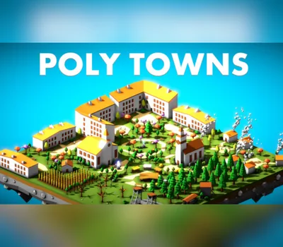 Poly Towns EU PC Steam CD Key — лицензионный ключ