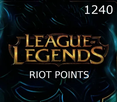 League of Legends 1240 RP Prepaid Card EU — лицензионный ключ