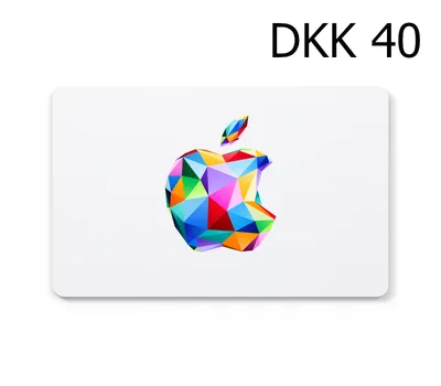 Apple 40 DKK Gift Card DK — лицензионный ключ