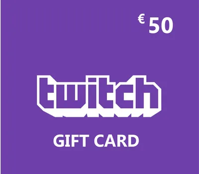 Twitch €50 Gift Card NL — лицензионный ключ