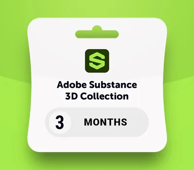 Adobe Substance 3D Collection - 3 Months Subscription Key RoW — лицензионный ключ