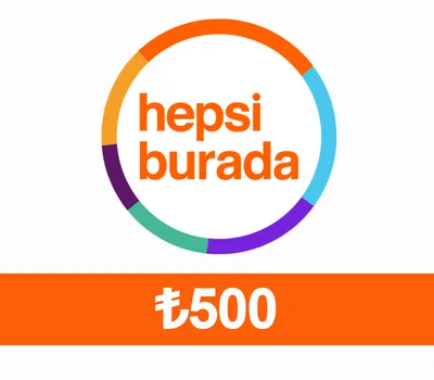 Hepsiburada ₺500 Gift Card TR — лицензионный ключ