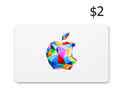 Apple $2 Gift Card US — лицензионный ключ