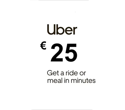 Uber EUR 25 Gift Card ES — лицензионный ключ