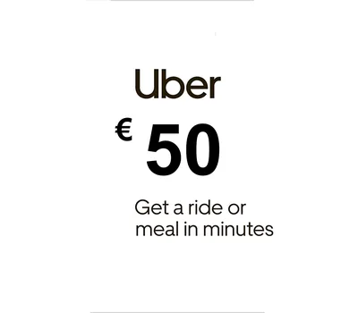 Uber EUR 50 Gift Card ES — лицензионный ключ