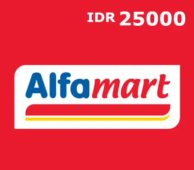 Alfamart 25000 IDR Gift Card ID — лицензионный ключ