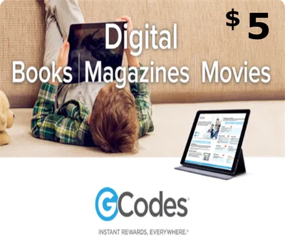 GCodes® Global Digital Media $5 Gift Card US — лицензионный ключ