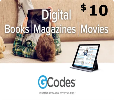 GCodes® Global Digital Media $10 Gift Card US — лицензионный ключ