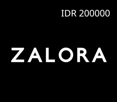 Zalora IDR 200000 Gift Card ID — лицензионный ключ