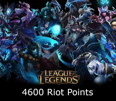 League of Legends 4600 RP Prepaid Card NZ — лицензионный ключ