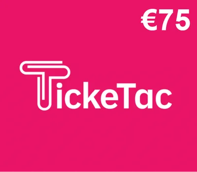 Ticketac €75 Gift Card FR — лицензионный ключ