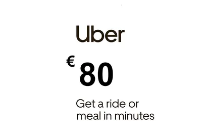 Uber €80 DE Gift Card — лицензионный ключ