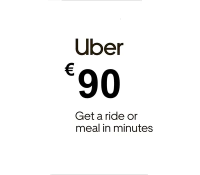 Uber €90 DE Gift Card — лицензионный ключ