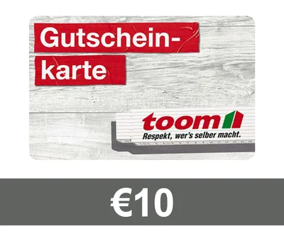 TOOM Baumarkt €10 Gift Card DE — лицензионный ключ