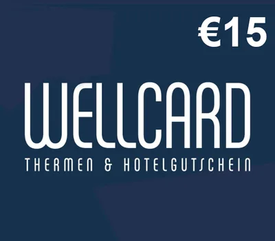 WellCard €15 Gift Card DE — лицензионный ключ