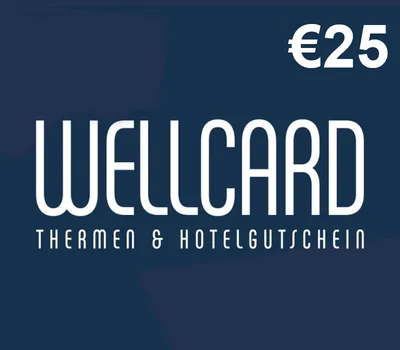 WellCard €25 Gift Card DE — лицензионный ключ
