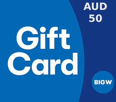 Big W 50 AUD Gift Card AU — лицензионный ключ